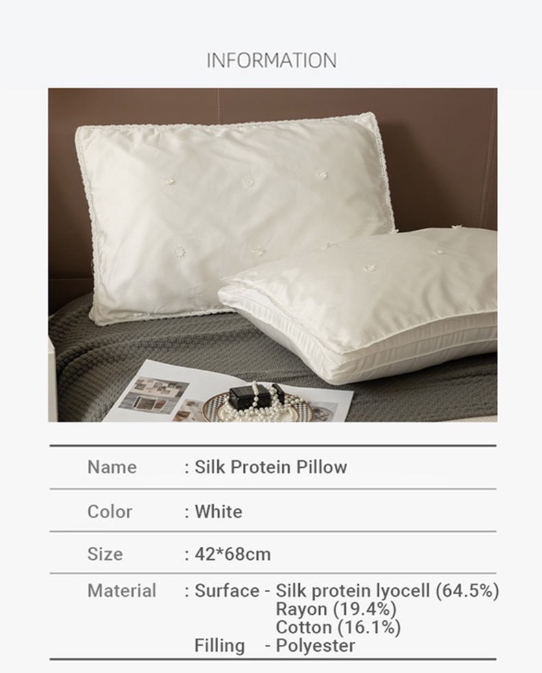 Soft Silk Protein Pillow-7